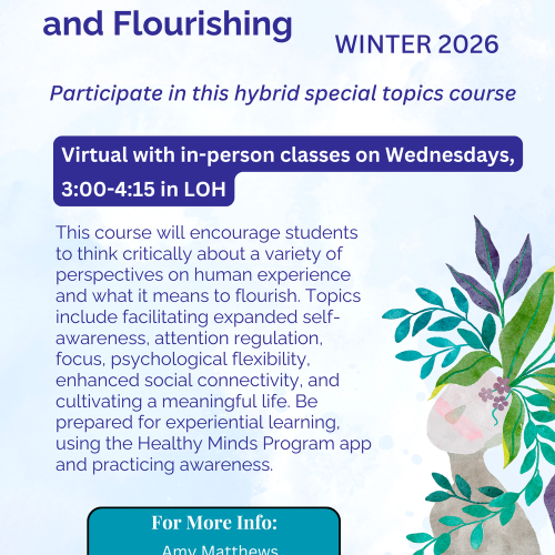 New PSY Course Winter 2026